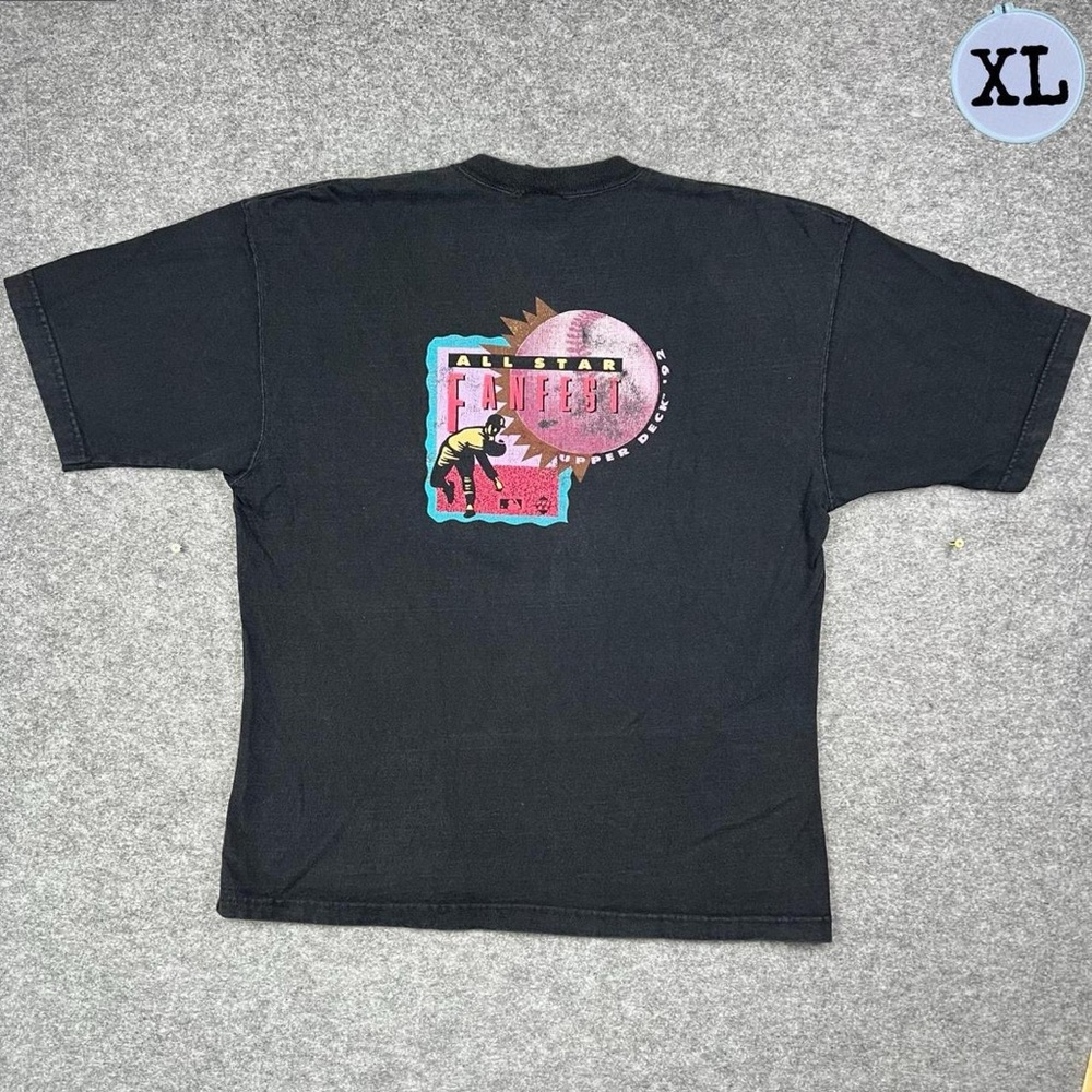 Vintage 90’s Upper Deck Baseball All Star Fan Fest Tee Shirt